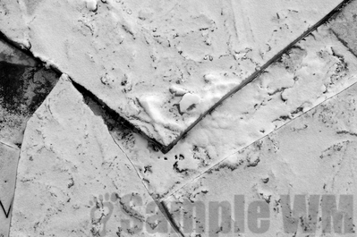 Beartrack's bridge: ice jam
